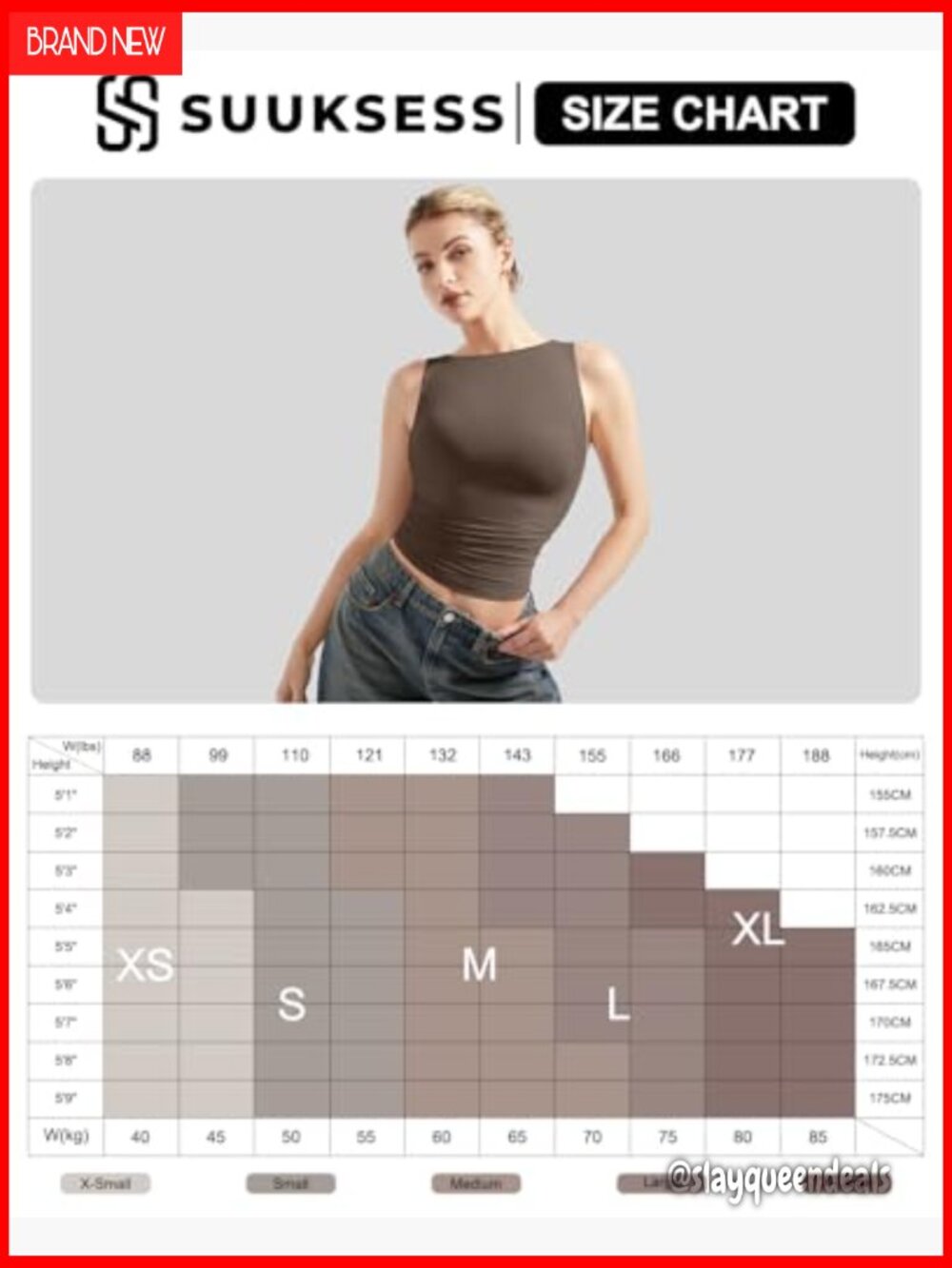 Double Lined Ruched Tank Top, Buttery Soft, Fitted, Y2K Style - Picture 6 of 7